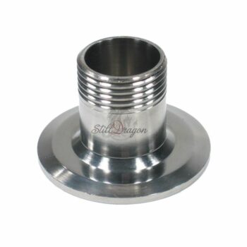 Adapter 2" TC x 1" MNPS