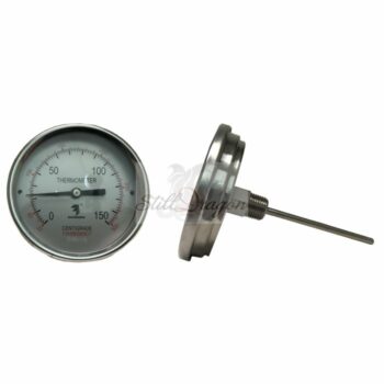 Thermometer Horizontal Mount 4"