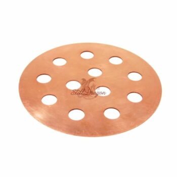 Copper Bubble Cap Plate 6"