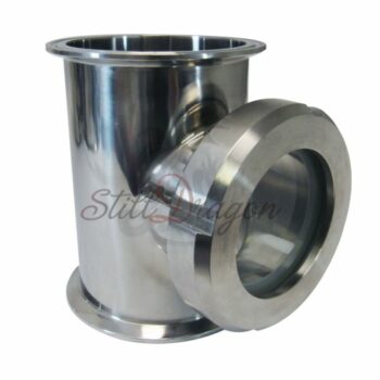 Tee SS 4" TC x 6" Tall x 3" SGU
