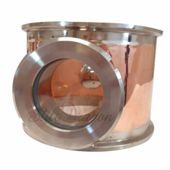 Tee Copper 8" TC x 6" Tall x 3" SGU